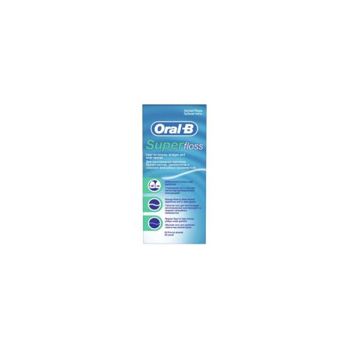 ORAL-B Super Floss Οδοντικό Νήμα 50pcs
