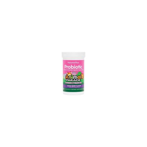 NATURE'S PLUS Animal Parade Probiotic Digestive Supplement Mixed Berry 30nuggets