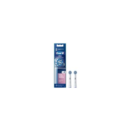 ORAL-B Pro Sensitive Clean Ανταλλακτικές Κεφαλές Ηλεκτρικής Οδοντόβουρτσας με Λεπτές Ίνες για Ευαίσθητα Ούλα 2pcs