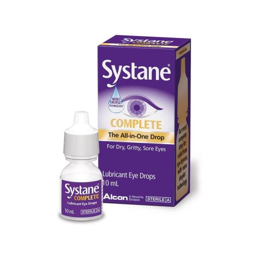 ALCON Systane Complete Οφθαλμικές Σταγόνες για Ξηροφθαλμία 10ml
