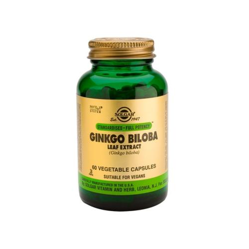 SOLGAR Ginkgo Biloba Leaf Extract 60vegicaps