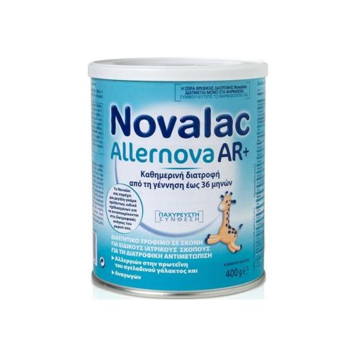 NOVALAC Γάλα σε Σκόνη Allernova AR+ 0m+ 400gr