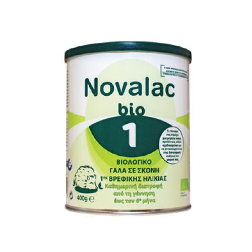 NOVALAC Γάλα σε Σκόνη Bio 1 0m+ 400gr