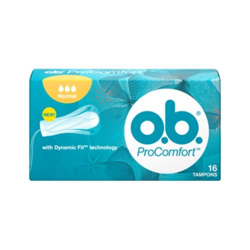 O.B Pro Comfort Silk Touch Normal Για Κανονική Ροή 16pcs