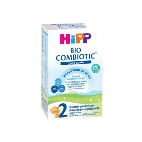 HIPP Γάλα σε Σκόνη Bio Combiotic 2 6m+ Χωρίς Άμυλο 600gr