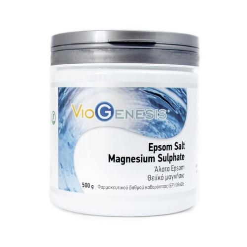 VIOGENESIS Epsom Salt Magnesium Sulphate 500gr