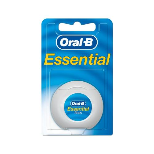 ORAL-B Essential Floss Κερωμένο 50m Με Γεύση Μέντας