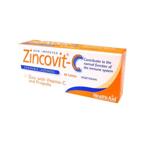 HEALTH AID Zincovit C 60tabs