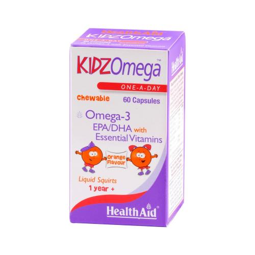 HEALTH AID KidzOmega One A Day Chewable Omega 3 60nuggets