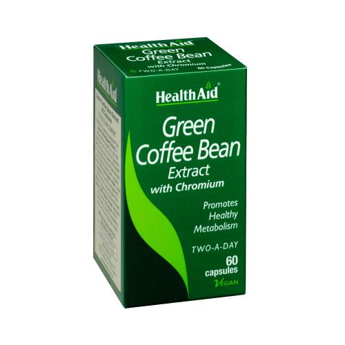 HEALTH AID Green Coffee Bean with Chronium 60caps