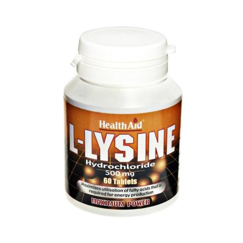 HEALTH AID L-Lysine 500mg 60tabs