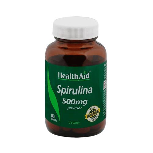 HEALTH AID Spirulina 500mg 60tabs