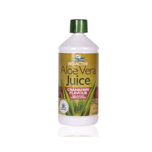 OPTIMA NATURALS Aloe Vera Juice Cranberry 500ml