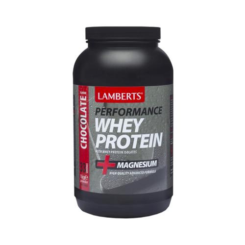 LAMBERTS Performance Whey Protein & Magnesium 1000gr Σοκολάτα