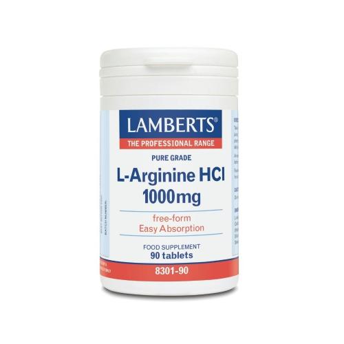 LAMBERTS L-Arginine HCl 1000mg 90tabs