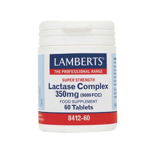 LAMBERTS Lactase Complex 350mg (9000FCC) 60tabs  