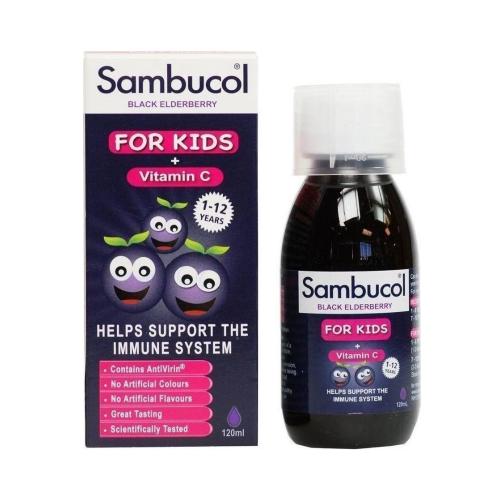 OLVOS SCIENCE Sambucol Kids + Vitamin C 120ml
