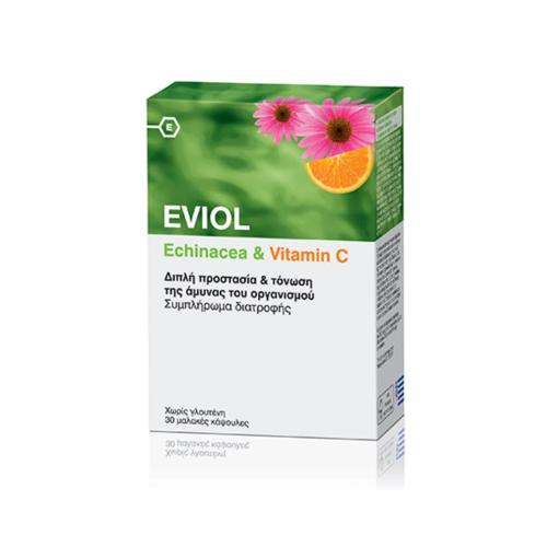 EVIOL Echinacea & Vitamin C 30softgels
