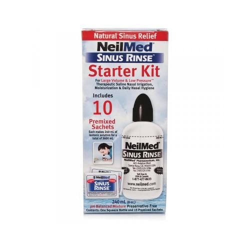 NEILMED Sinus Rinse Starter Kit 10pcs