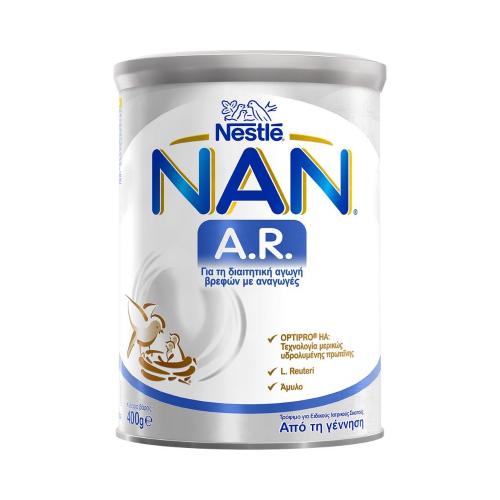 NESTLE Γάλα σε Σκόνη Nan AR 0m+ 400gr